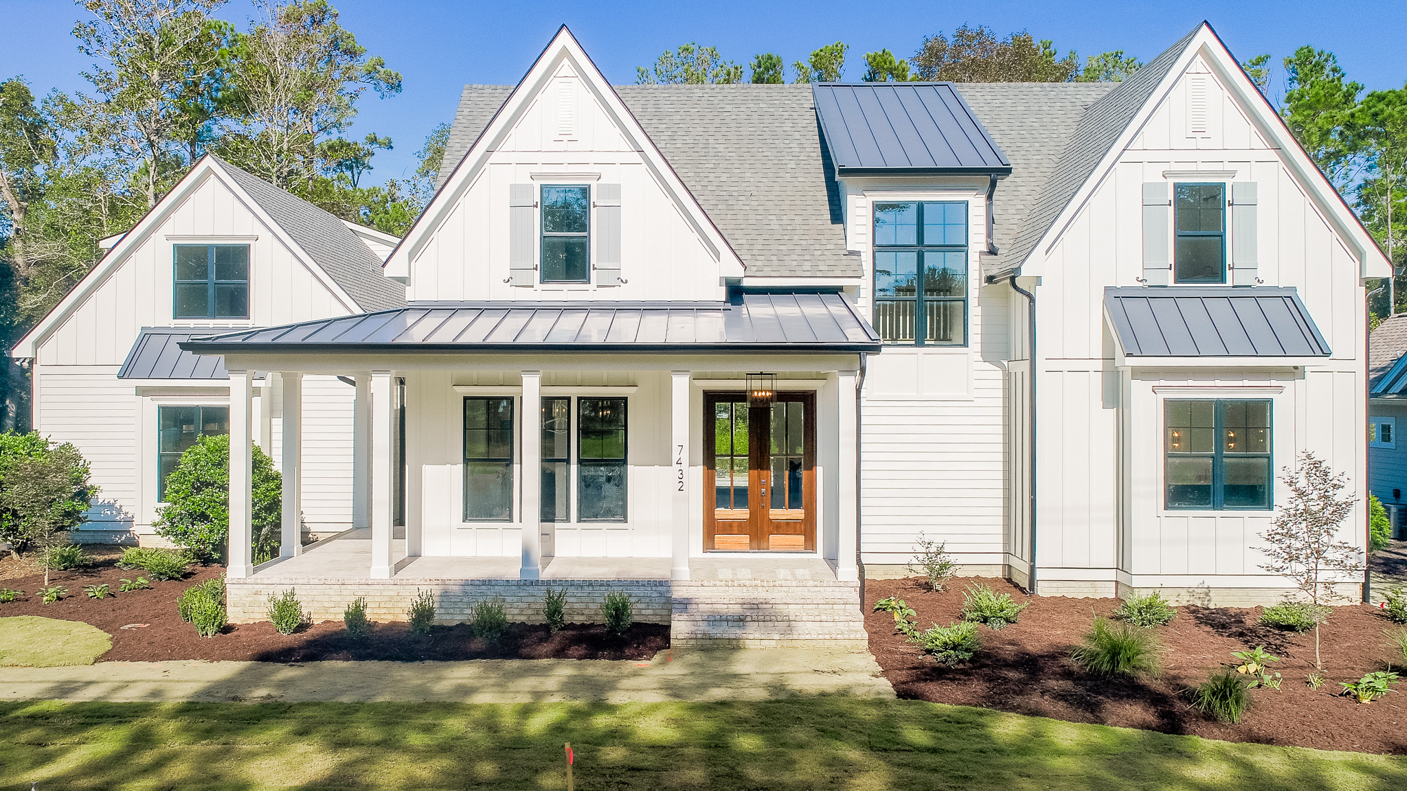 exterior of a Richard Wallace Builder home in the East & Mason community