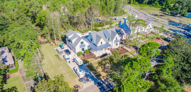 Build on Your Lot, lot aerial view